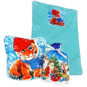 Подушка-плед «Тигрёнок»