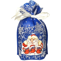 Подарок Мешочек «Помощники Деда Мороза» синий 13009