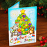 Подарок Фреска-открытка «Ёлка» фото