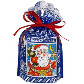 Мешочек «Северная почта» синий