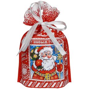 Мешочек «Северная почта» красный
